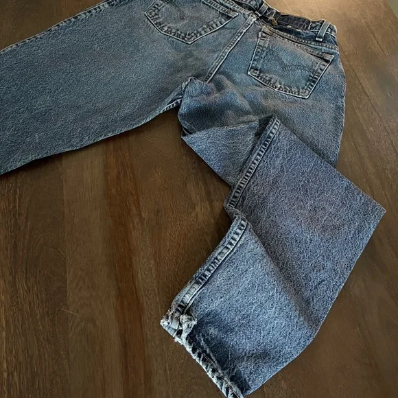 Vintage 1980s Levi’s 40560 Silver Tab Barrel Jeans Size 32x32 - Picture 7 of 11